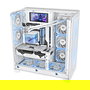Thermaltake MAGCurve 360 Ultra Snow AIO Kit de Refrigeración Líquida, Radiador de 360 mm, Ventiladores ARGB de 120 mm, Blanco, TDP 360W