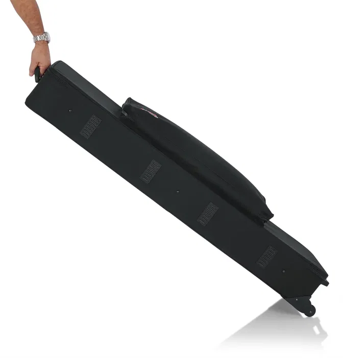 Gator Estuche ligero para teclado de 76 notas slim con ruedas, negro Gator Estuche ligero para teclado de 76 notas slim con ruedas, negro