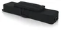 Gator Estuche ligero para teclado de 76 notas slim con ruedas, negro