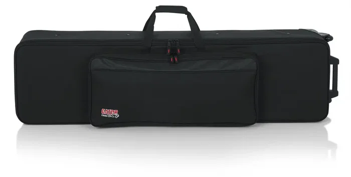 Gator Estuche ligero para teclado de 76 notas slim con ruedas, negro Gator Estuche ligero para teclado de 76 notas slim con ruedas, negro