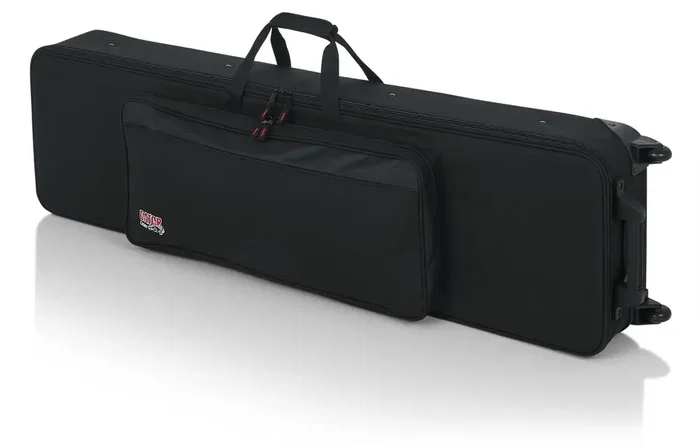 Gator Estuche ligero para teclado de 76 notas slim con ruedas, negro Gator Estuche ligero para teclado de 76 notas slim con ruedas, negro