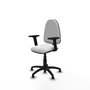 PIQUERAS Y CRESPO Silla de oficina Aýna Blanca con Brazos 2D