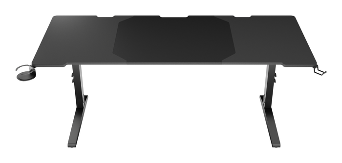 GENESIS NDS-2251 Escritorio para Ordenador Negro Modular y Ergonómico con Altura Ajustable y Pasacables GENESIS NDS-2251 Escritorio para Ordenador Negro Modular y Ergonómico con Altura Ajustable y Pasacables