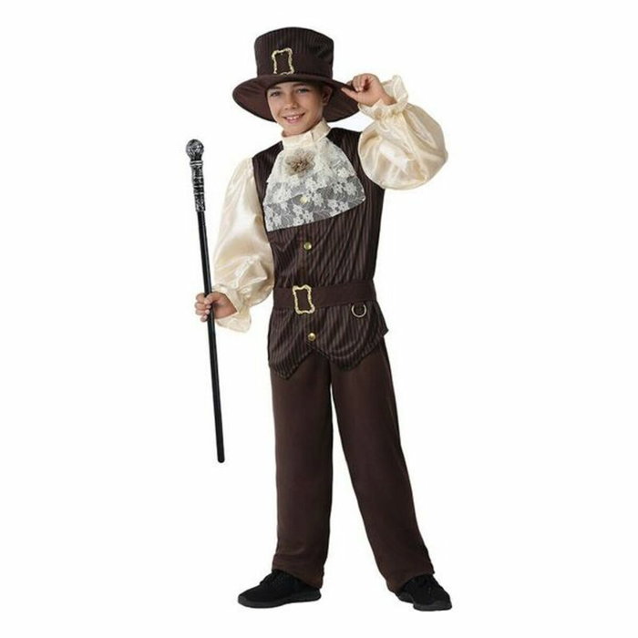 atosa Disfraz Steampunk Niño 3-4 Años Fantasía Marrón atosa Disfraz Steampunk Niño 3-4 Años Fantasía Marrón