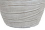 DKD Home Decor Maceta Terraza Y Jardin Beige 45x45x43.5 cm Set de 3 Piezas Magnesia Fibra Vidrio