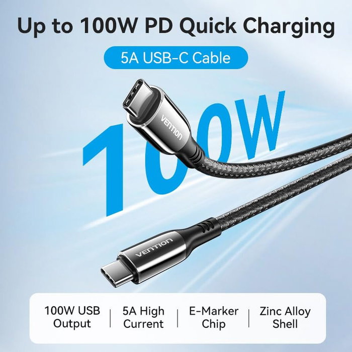 Vention Hub USB Tipo-C 3.2 TGVHB 9 en 1 Gris