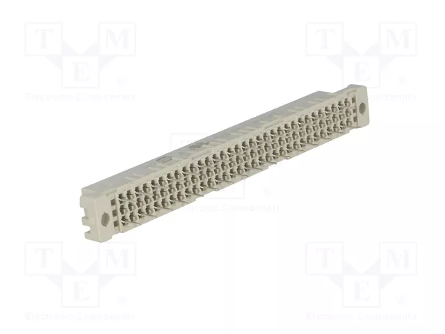 HARTING Conector DIN 41612 de 32 pines, hembra, recto