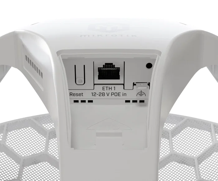 Mikrotik LHG 5 ax - CPE WiFi 6 5GHz 1200 Mbit/s, Antena 24.5 dBi, PoE Pasivo, Gigabit Ethernet, Blanco