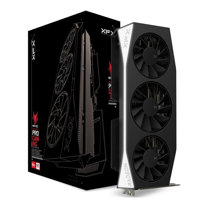 XFX Tarjeta Gráfica Radeon RX 9060 XT 16GB GDDR6 Mercury OC Gaming 3 Fan