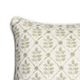 Cojín Hojas Decoración 45 X 30 cm (Set de 2)