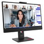 Lenovo ThinkVision T24-4v Monitor de Oficina de 23.8 Pulgadas (60.5 cm) Full HD 1920x1080 IPS, 120Hz, 6ms, Altavoces, Cámara 5MP, USB-C, HDMI, DisplayPort, Negro