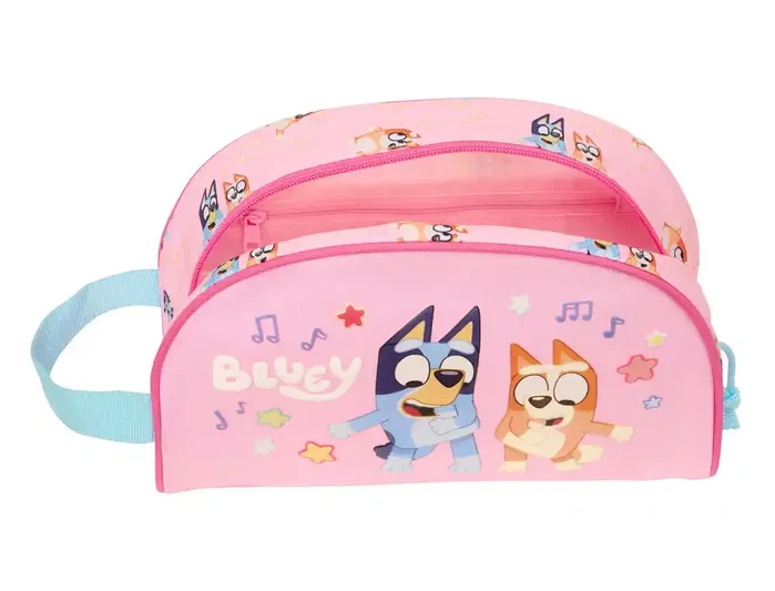 Safta Bluey Neceser Adaptable a Carro para Viajes o Guardería, 160 x 260 x 90 mm