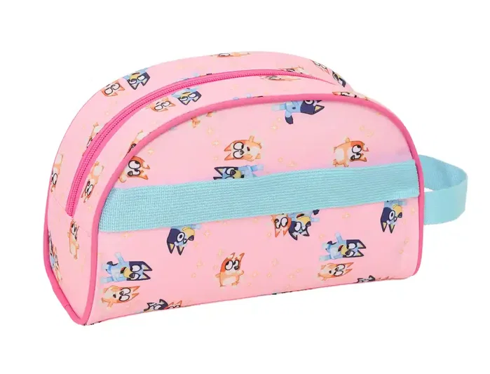 Safta Bluey Neceser Adaptable a Carro para Viajes o Guardería, 160 x 260 x 90 mm