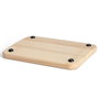 Marcato Tabla de cortar L madera 37x27x2,5cm