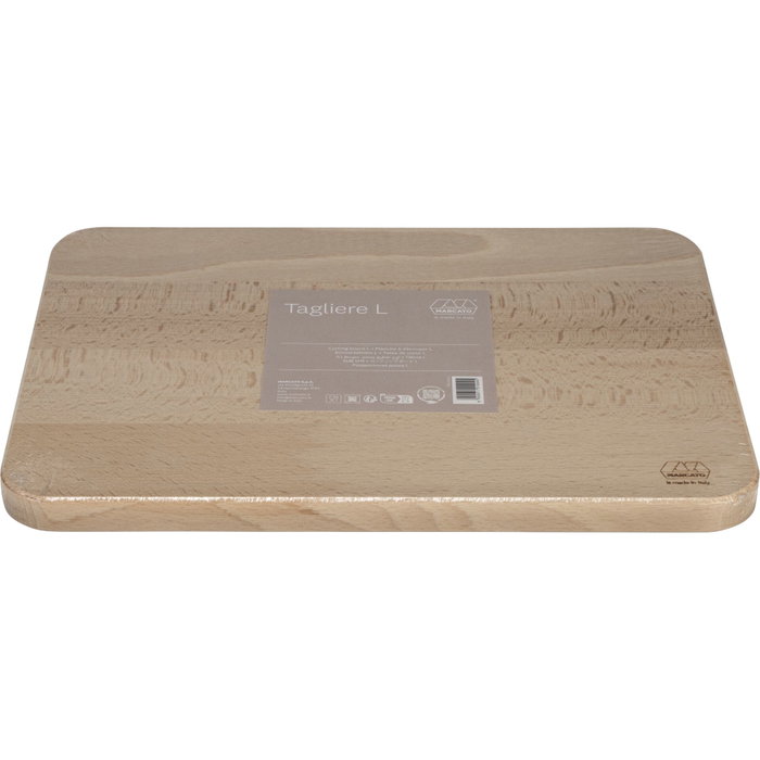 Marcato Tabla de cortar L madera 37x27x2,5cm Marcato Tabla de cortar L madera 37x27x2,5cm