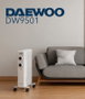 DAEWOO Radiador de aceite de 5 elementos 1000W - blanco