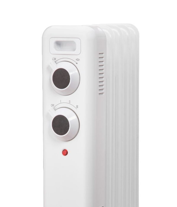 DAEWOO Radiador de aceite de 5 elementos 1000W - blanco
