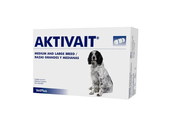 Vetplus Aktivait Razas Grandes y Medianas 60 Comprimidos