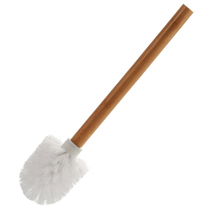 Berilo Escobilla Bambú Blanca 8x35x8 cm (Set de 24)