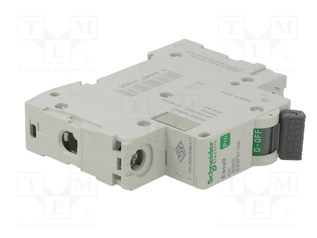 SCHNEIDER ELECTRIC Interruptor magnetotérmico Easy9 Pro 4A 1 Polo 6kA SCHNEIDER ELECTRIC Interruptor magnetotérmico Easy9 Pro 4A 1 Polo 6kA