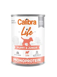 Calibra Dog Life Lata Puppy&Junior Cordero y Arroz 6x400 gr
