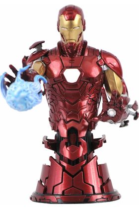 Diamond Select Toys Mini Busto Iron Man Marvel Edición Limitada