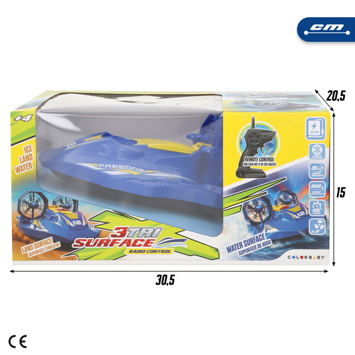Racing Boat Overcraft RC Full