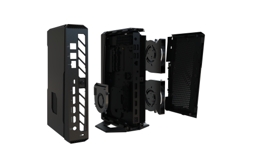 ASUS RNUC15JNK7X50002 Mini PC Barebone, Intel Core Ultra 7 255HX, RTX 5060, Wi-Fi 7, 20 núcleos, 330W