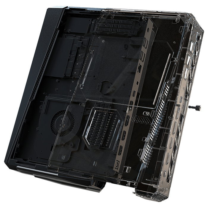 ASUS ROG NUC 15 Kit Mini PC Barebone RNUC15JNK7X50002 - Intel Core Ultra 7 255HX, NVIDIA GeForce RTX 5060, 2x DDR5 SO-DIMM, 3x M.2, Wi-Fi 7, Thunderbolt 4, PC 3L