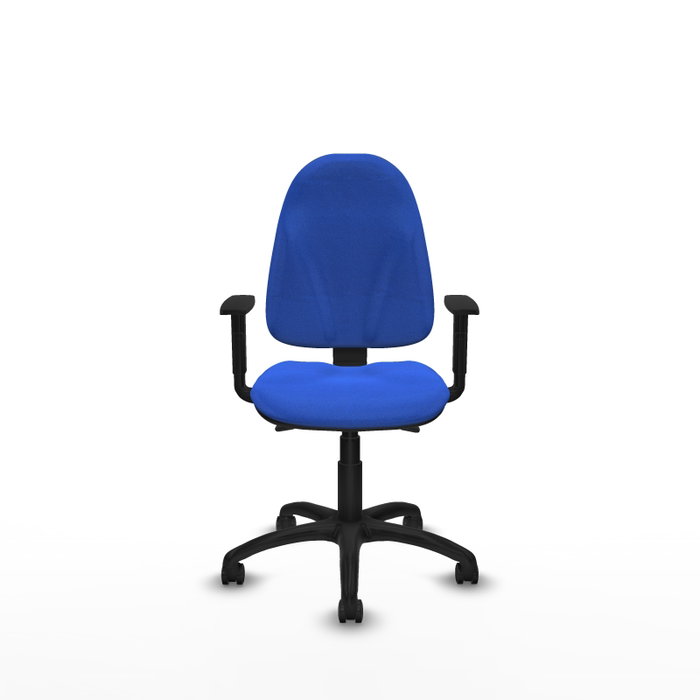 PIQUERAS Y CRESPO Silla de oficina Algarra Azul con mecanismo Asincro