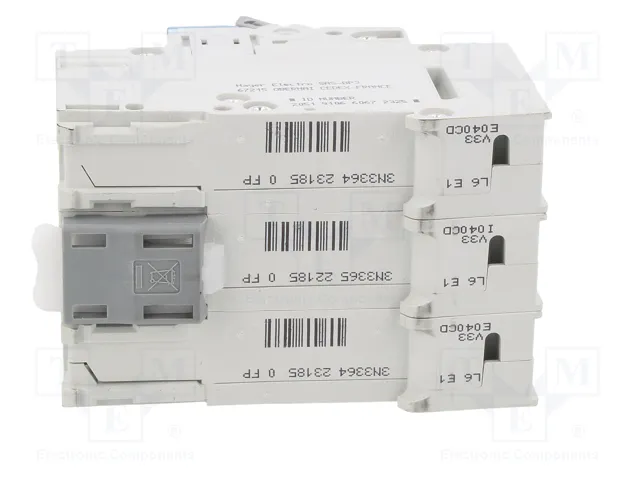 HAGER MCN340E Interruptor magnetotérmico 3 polos 40A 6kA
