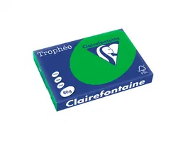 Trophee Papel Color A3 80gr Verde Intenso Paquete 500 Hojas