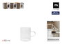 La Mediterranea Set 3 Tazas Boro Lisas 90 ml 5 cm diámetro x 6 cm altura (24 Unidades)