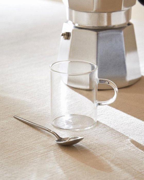 La Mediterranea Set 3 Tazas Boro Lisas 90 ml 5 cm diámetro x 6 cm altura (24 Unidades)