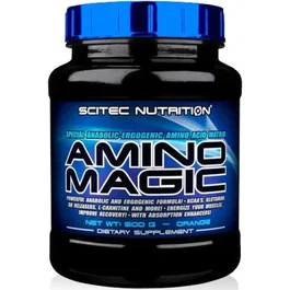 Scitec Nutrition Amino Magic 500G Manzana - Aminoácidos en polvo, sabor manzana