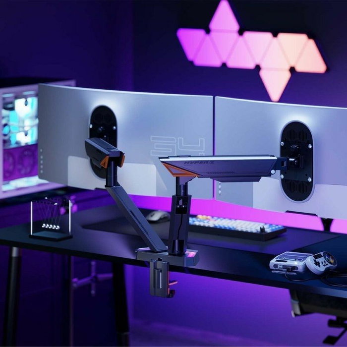 Aisens Soporte de Mesa Gaming RGB DT38TSRRGB-349 para Monitor/TV 17-38 pulgadas Aisens Soporte de Mesa Gaming RGB DT38TSRRGB-349 para Monitor/TV 17-38 pulgadas