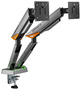 Aisens Soporte de Mesa Gaming RGB DT38TSRRGB-349 para Monitor/TV 17-38 pulgadas