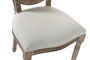 DKD Home Decor Silla Tradicional Beige Natural con Rejilla y Medallón, 46 x 95 x 49 cm, Pack de 2 Unidades
