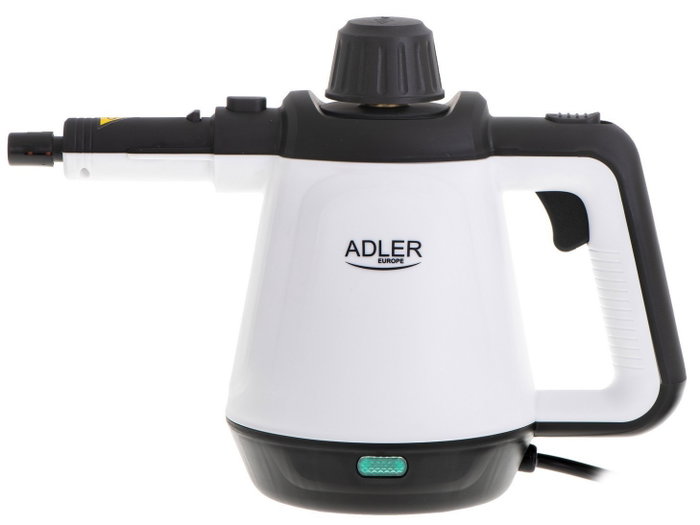 Adler AD 7038 Limpiadora a Vapor Blanco/Negro