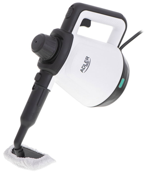 Adler AD 7038 Limpiadora a Vapor Blanco/Negro