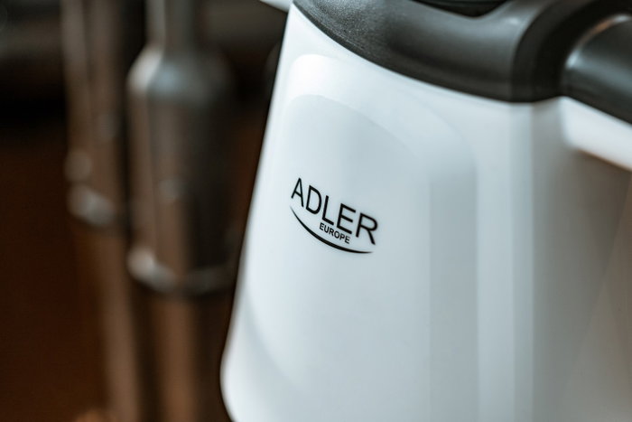 Adler AD 7038 Limpiadora a Vapor Blanco/Negro