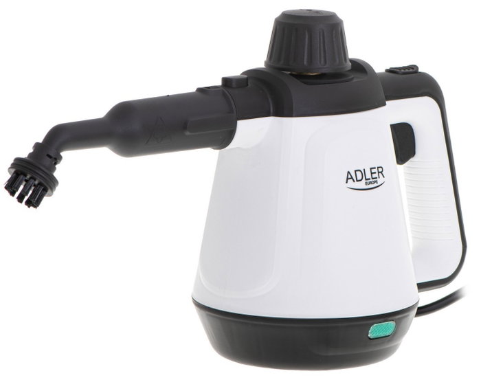 Adler AD 7038 Limpiadora a Vapor Blanco/Negro