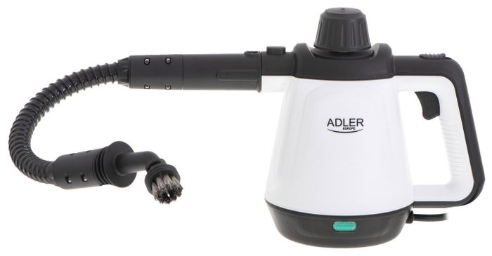 Adler AD 7038 Limpiadora a Vapor Blanco/Negro