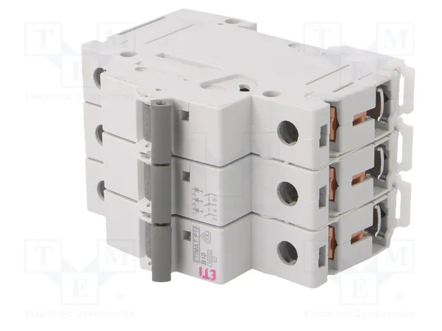 ETI POLAM Interruptor magnetotérmico ETIMAT P10 3P B10 10A 10kA