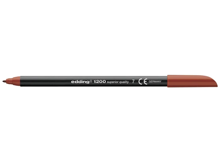 Edding Rotulador 1200 Punta Fina Marrón (Set de 10) Edding Rotulador 1200 Punta Fina Marrón (Set de 10)