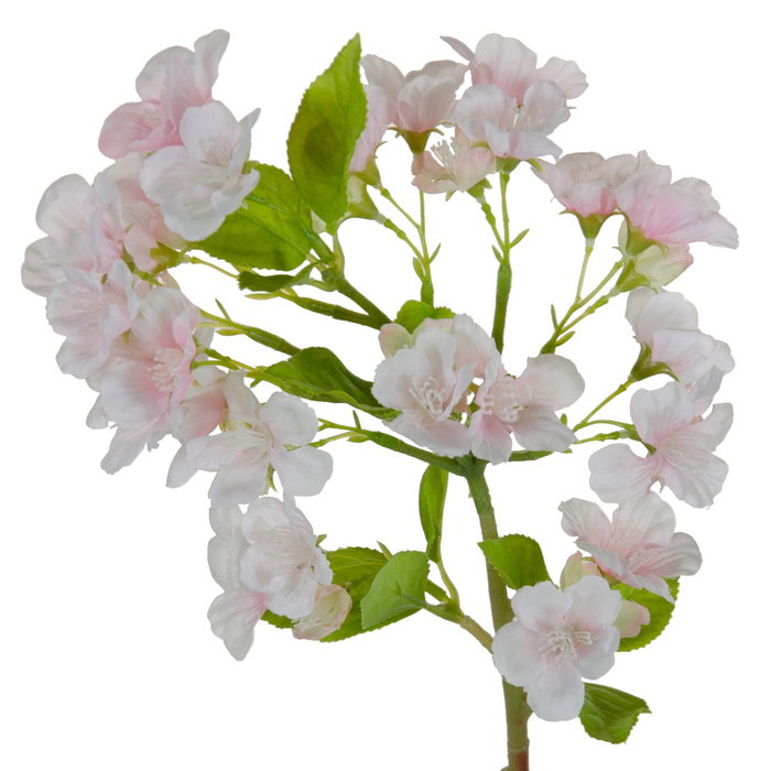 Rama Flores Rosa-Blanco Pvc Jardín 40 cm (Set de 24)