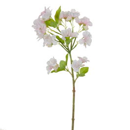 Rama Flores Rosa-Blanco Pvc Jardín 40 cm