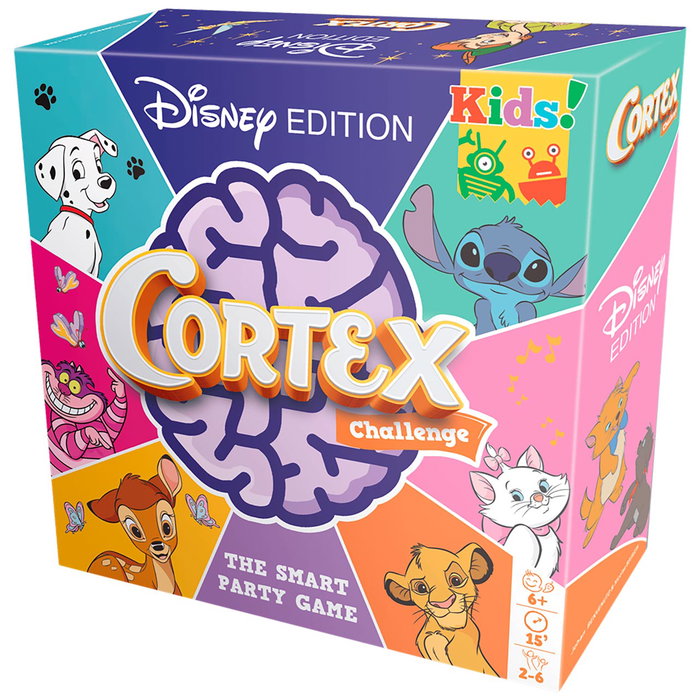 Asmodee Cortex Kids Edición Disney CORDIc01Ml Juego de Mesa para Niños +6 Años Asmodee Cortex Kids Edición Disney CORDIc01Ml Juego de Mesa para Niños +6 Años