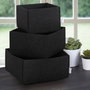 Aberto Design Set Organizador Escritorio Fieltro Negro 6269 (3 Piezas) Mantente organizado y con estilo