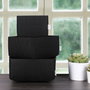 Aberto Design Set Organizador Escritorio Fieltro Negro 6269 (3 Piezas) Mantente organizado y con estilo